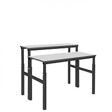 Стол рабочий двухуровневый СРД-1200