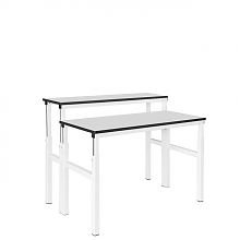 Стол рабочий двухуровневый СРД-1200