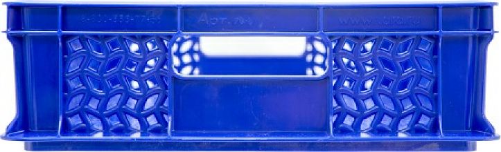 Ящик 600х400х120 мм перфорированный, с ручками  морозостойкий