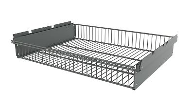 Корзина GS 85 с усиленной рамой (Серебристый)