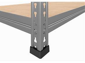 Стеллаж SBL 180KD/120x45/5 оцинкованный