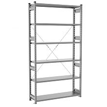 Стеллаж СТ-031 2491x1366x400, 6 полок