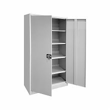 Шкаф архивный металлический односекционный с 4-мя полками 1850х900х400 мм (FC-A18)