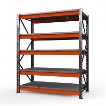 Стеллаж металлический Оптима, 3000x2500x785 мм. Ярусы: 5 шт. метал