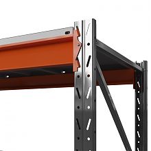 Стеллаж металлический Оптима, 2500x2500x785 мм. Ярусы: 3 шт. метал