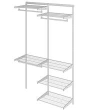 Гардеробная система Практик Home. Optima G120 белая