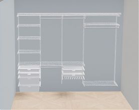 Гардеробная система Практик Home. Прихожая Large №15