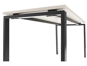 Стол NT 160X70 темный орех/серый