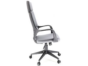 Кресло TRIO BLACK (ткань серая)