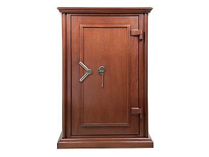 Огневзломостойкий сейф в дереве VALBERG Гарант Евро 120 Т Д (дуб)