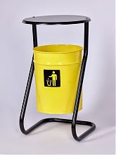 Урна уличная с крышкой