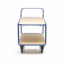 Тележка платформенная КП-2-Ф-5-8-200-К, двухъярусная, 500х800 мм