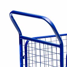 Тележка платформенная КПО-500С-150-И , с бортами, 600х1150мм