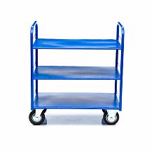 Тележка платформенная КР-3-160-К 3-х ярусная, 600х900мм