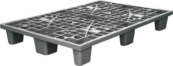 Паллет 1200х800х160 мм перфорированный на 9 ножках вкладываемый (TR 1208 L)
