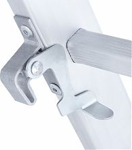 Лестница алюминиевая двухсекционная многофункциональная NV2220.7