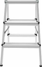 Стремянка алюминиевая двухсторонняя NV1120.3