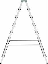 Стремянка алюминиевая двухсторонняя NV1120.8