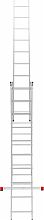 Лестница алюминиевая многофункциональная трехсекционная NV2230.17