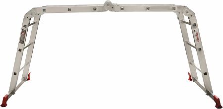 Лестница-трансформер алюминиевая, ширина 400 мм NV2322.5
