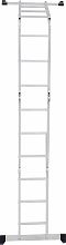 Лестница-трансформер алюминиевая, ширина 340 мм NV1320.3