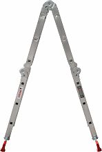 Лестница-трансформер алюминиевая, ширина 400 мм NV2322.5