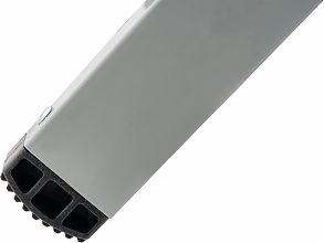 Стремянка двухсторонняя стальная с алюминиевыми ступенями NV1140.3