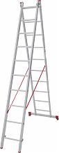 Лестница алюминиевая двухсекционная многофункциональная NV2220.7