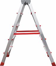 Профессиональная двухсторонняя алюминиевая стремянка NV3120.2