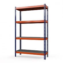 Стеллаж металлический Профи-Т 2500x1540x770 мм. Ярусы: оцинк. мет.  4 шт.