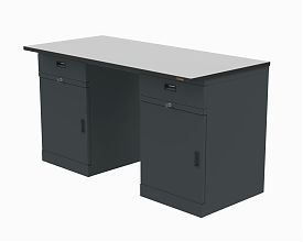 Стол рабочий 1500х700 мм 41.Т.С1.С1 ESD (RAL7035)