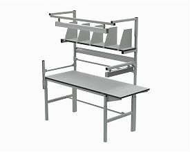 Стол рабочий 1800х900 мм Упаковочный Базовый ESD (RAL7035)