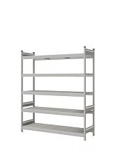 Стеллаж СТ-023 полочный 2200x1800x600 5 яруса цинк