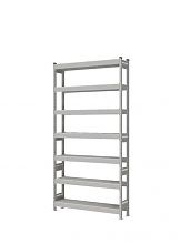 Стеллаж СТ-023 полочный 2500x1200x300 7 яруса окрашен