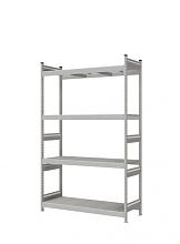 Стеллаж СТ-023 полочный 2500x1500x600 4 яруса цинк