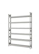 Стеллаж СТ-023 полочный 2500x1800x300 6 яруса окрашен