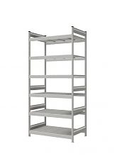 Стеллаж СТ-023 полочный 3000x1200x800 6 яруса окрашен