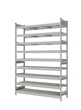 Стеллаж СТ-023 полочный 2700x1800x600 9 яруса цинк