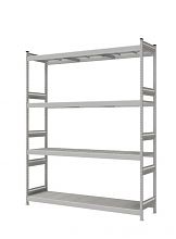 Стеллаж СТ-023 полочный 3000x2100x600 4 яруса окрашен