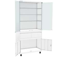 Лабораторный шкаф ШМС-2-Р-2