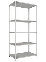 Стеллаж СТ-011 полочный 2200x1000x600 5 ярусов, нагрузка на полку 150
